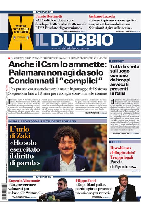 Video Rassegna Stampa Giornali In Pdf 15 Settembre 2021 Umbriajournal