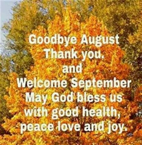 Goodbye August Thank You Pictures Photos And Images For Facebook