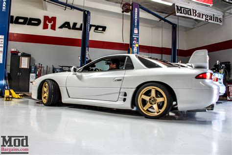 Rare Modded Mitsubishi 3000gt Vr4 Gets Gold Wheels