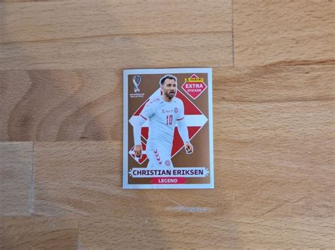 Panini Extra Sticker Wm Christian Eriksen Bronze Acheter Sur