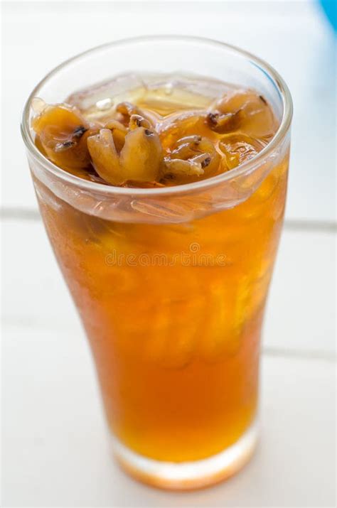 Longan Juice Traditional Thai Drink Stock Image Image Of Drinking