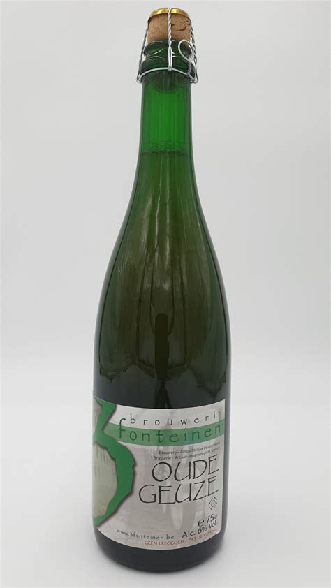 Fonteinen Oude Geuze Paper Label Cl