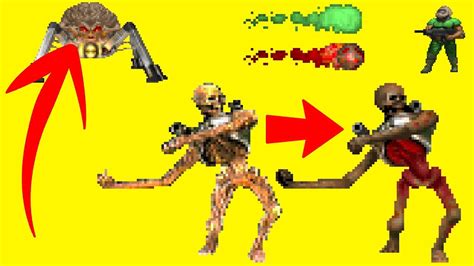 Interesting Findings About Dooms Monster Sprites Youtube