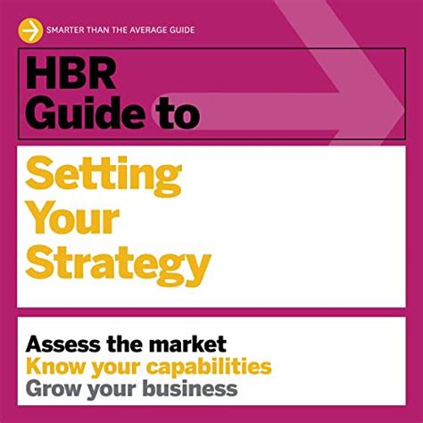 Hbr Guide To Setting Your Strategy Hbr Guide Series Audible Audio