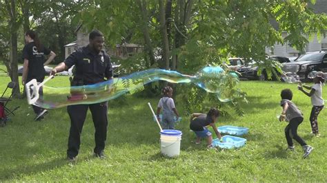 Toledo Police Connect With Residents At National Night Out