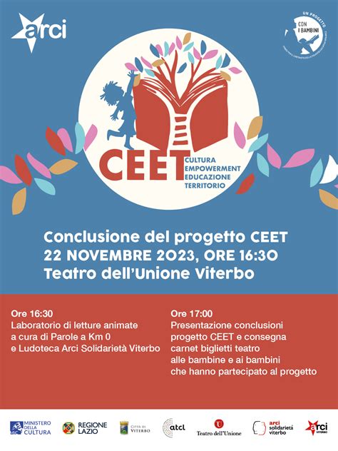 Conclusione Del Progetto Ceet Teatro Dell Unione Di Viterbo