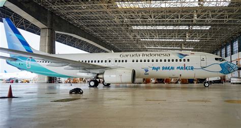 Garuda Indonesia Luncurkan Desain Mask Livery Terbaru Bermotif Corak Batik Parang