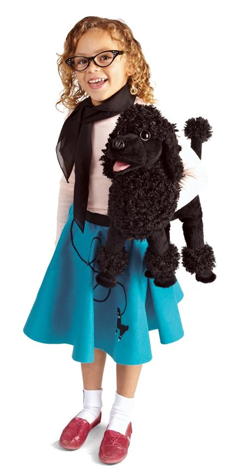 Folkmanis Puppet Poodle Lollipop Sky