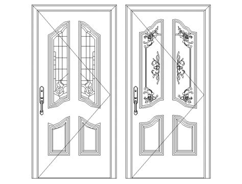 Autocad Door Elevation