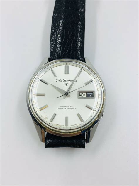 Vintage 1960 S Seiko Sportsmatic 5 21 Jewels Automatic Wrist Watch