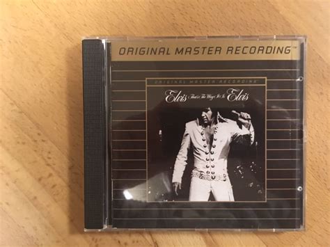 Elvis Presley That S The Way It Is MFSL 24kt Gold CD Mobile Fidelity