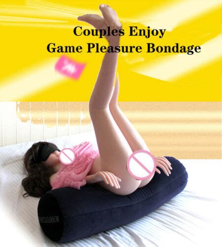 Inflatable Sex Pillow Furniture Aid Bolster Couples Love Cushion