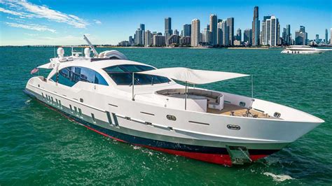 Tecnomar Doubleshot Luxury Yacht Charter In Miami Miami Boats Rental