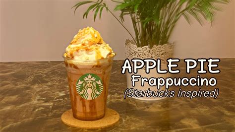 Making Starbucks Apple Pie Frappuccino At Home Copycat Papa Kape