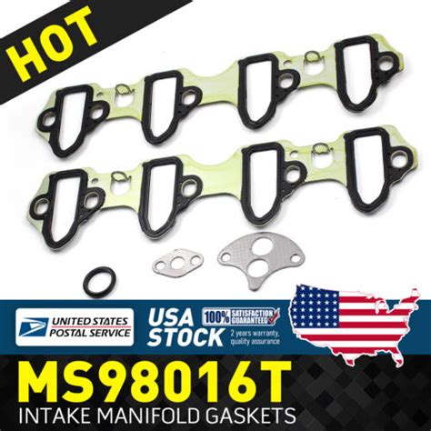 Intake Manifold Gasket Metal Set MS98016T For Chevy SILVERADO 1500