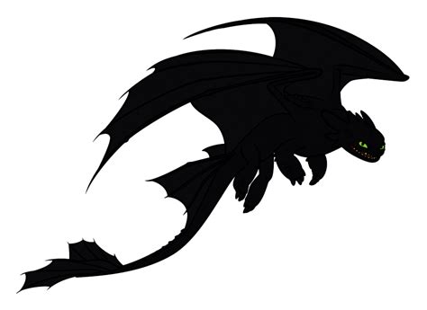 Rawr Night Fury How To Train Your Dragon Toothless Silhouette Art