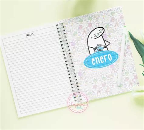 Agenda Docente Flork Imprimible Editable Imprimir