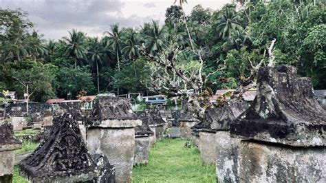 Potret Keindahan Waruga Sawangan Minut Saksi Perjalanan Sejarah