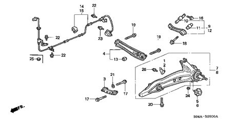 Honda Civic Rear Suspension Diagram Hanenhuusholli