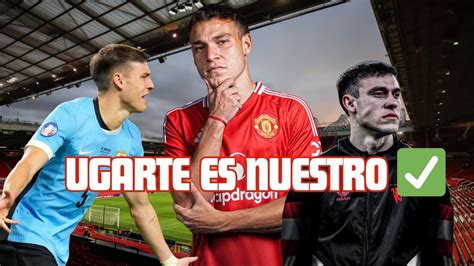 Manuel Ugarte Al Manchester United Here We Go Youtube