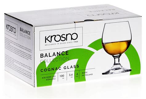 Kieliszki Do Koniaku Brandy Krosno Balance Ml Koniak Wki Do