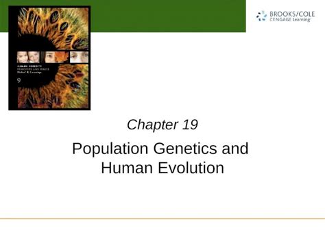 PPTX Population Genetics And Human Evolution DOKUMEN TIPS