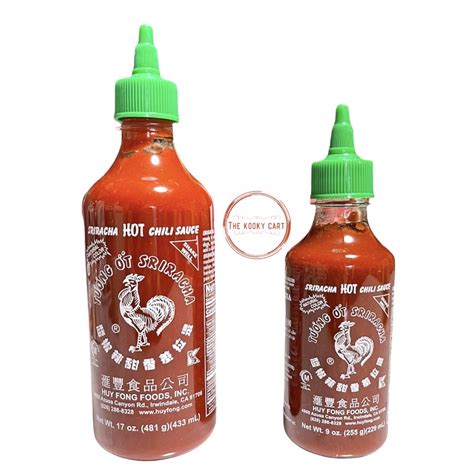 Sriracha Hot Chili Sauce Huy Fong Foods Tuong Ot Shopee Philippines