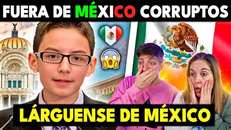 JOVEN MEXICANO CONMUEVE AL MUNDO CON UN BRUTAL DISCURSO CONTRA LA