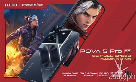 TECNO POVA 5 Pro 5G Budget Gaming Phone With LED Back Design Launched