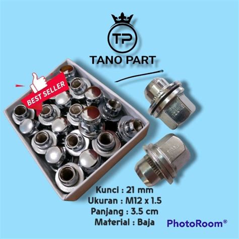 Jual Mur Roda Racing Fujita Baut Lugnut Kuda 1 5 Mobil Mitsubishi