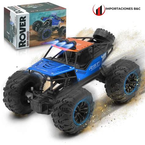 Rc Carro Control Remoto 4x4 Metal Todoterreno Alta Velocidad Generico