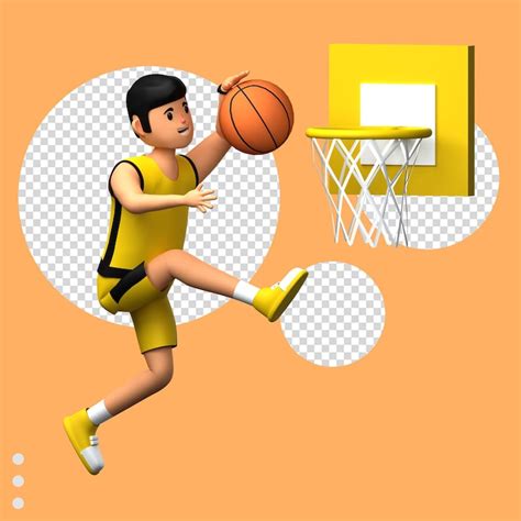 basketball shooting animation psd high quality  psd templates