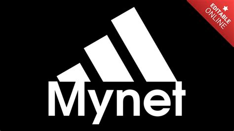 Mynet Logotipo Adidas Generador De Efectos De Texto