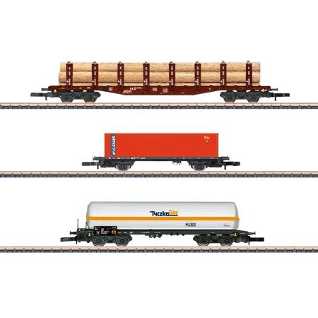 Märklin 82596 Z Güterwagen Set mit gemischten Ladungen duo shop de