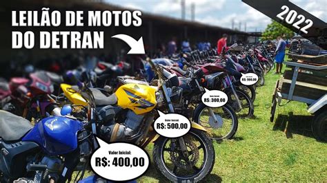 Veja O Leil O De Motos Do Detran De Em Busca De Motos De