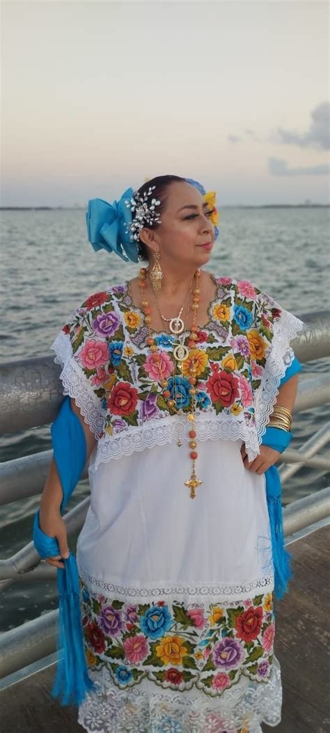 Terno Traje Yucateco Traje Regional Ternos Yucatecos Trajes