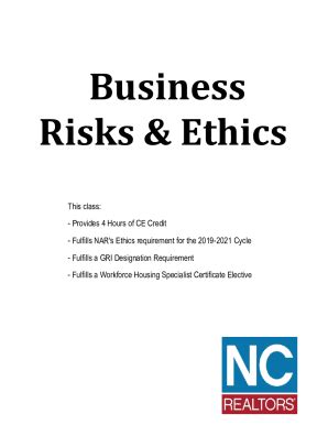 Fillable Online Code Of Ethics Training Nar RealtorCode Of Ethics