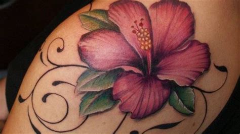 Hibiskus Tattoo Beautiful Flower Tattoos Hibiscus Tattoo Flower