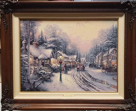 Village Christmas by Thomas Kinkade | Red Rooster Antique Mall