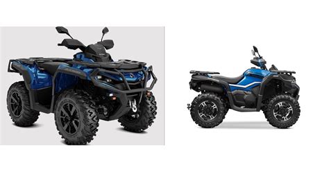 Motorrad Vergleich Can Am Outlander XT 650 T 2023 Vs CFMOTO CFORCE 625