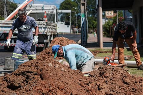 Drenagem Urbana Avenida Feitoria Recebe Novas Bocas De Lobo Para