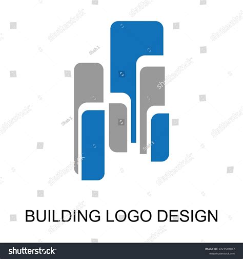 Building Vector Logo Graphic Design Stock Vector (Royalty Free ...