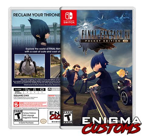 Final Fantasy Xv Pocket Edition Hd Enigma Customs