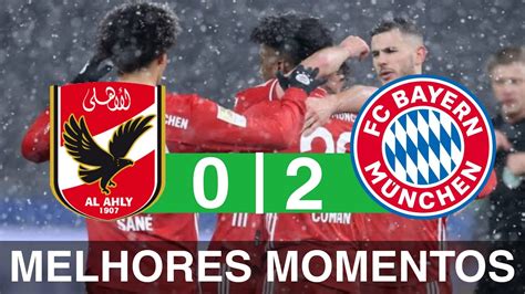 Al Ahly 0 X 2 Bayern De Munique Melhores Momentos HD Mundial 08