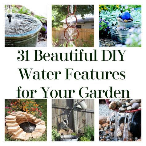 31 Beautiful DIY Water Features for Your Garden