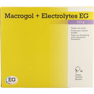 Macrogol Electrolytes Eg G Pdr Sach