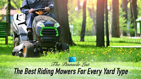 The Best Riding Mowers For Every Yard Type The Pinnacle List