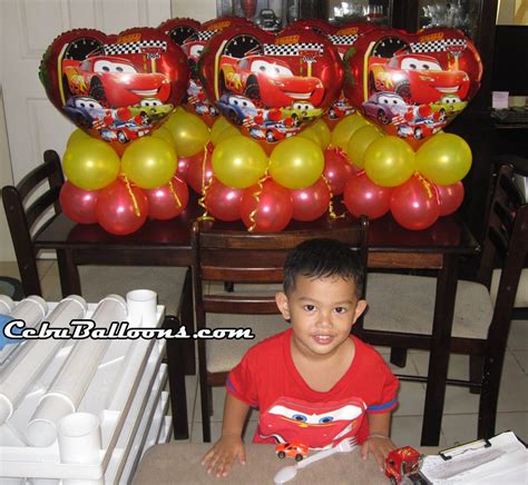 Lightning Mcqueen Centerpieces Cebu Balloons And Party Supplies