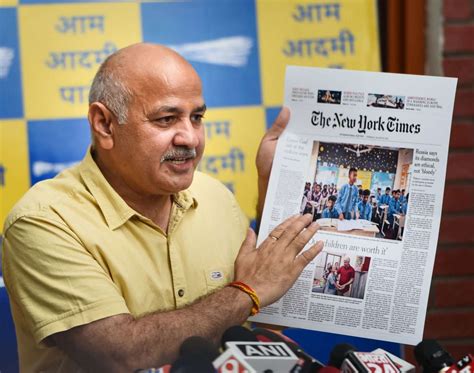 Manish Sisodia Accused In Excise Policy Scam Says Bjp Not Worried About Fraud But Arvind