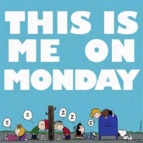 This is me on Monday -- Snoopy :: Monday :: MyNiceProfile.com